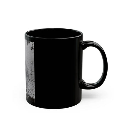 Leslie Parrish #42 1 (Vintage Female Icon) Black Coffee Mug - Go Mug Yourself