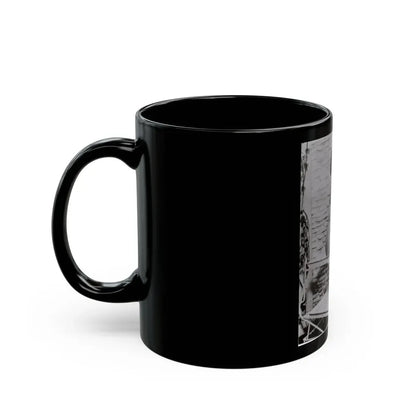 Leslie Parrish #42 1 (Vintage Female Icon) Black Coffee Mug - Go Mug Yourself