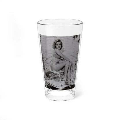 Leslie Parrish #42 1 (Vintage Female Icon) Pint Glass 16oz 16oz - Go Mug Yourself