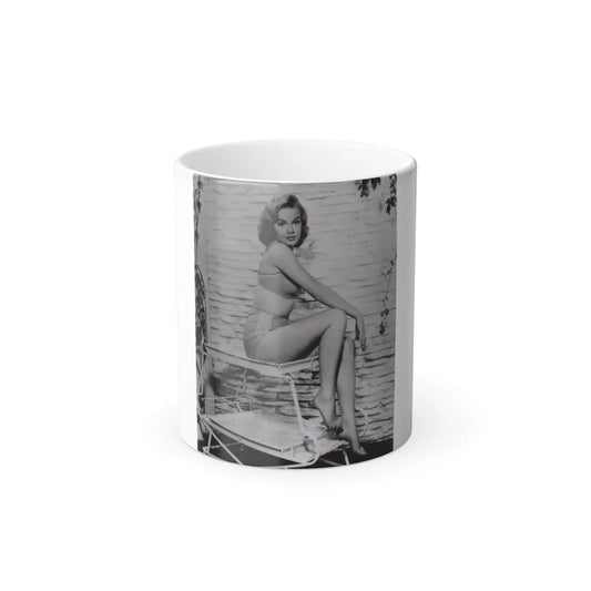 Leslie Parrish #42_1 (Vintage Female Icons) Color Changing Mug 11oz-11oz-Go Mug Yourself
