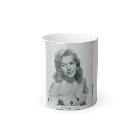 Leslie Parrish #49 (Vintage Female Icons) Color Changing Mug 11oz-11oz-Go Mug Yourself