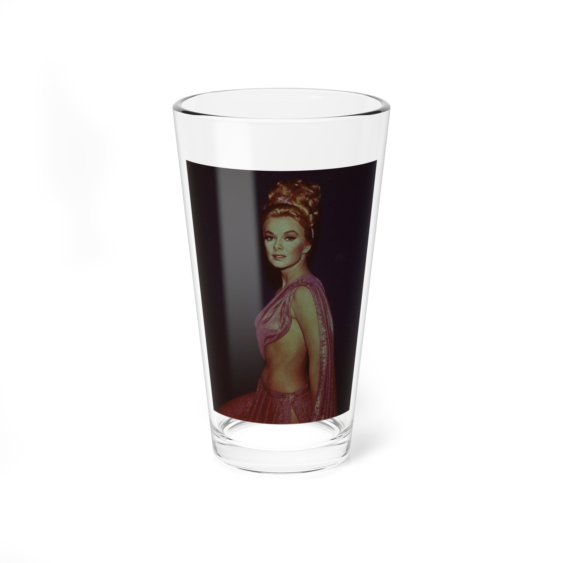 Leslie Parrish #71 (Vintage Female Icon) Pint Glass 16oz-16oz-Go Mug Yourself