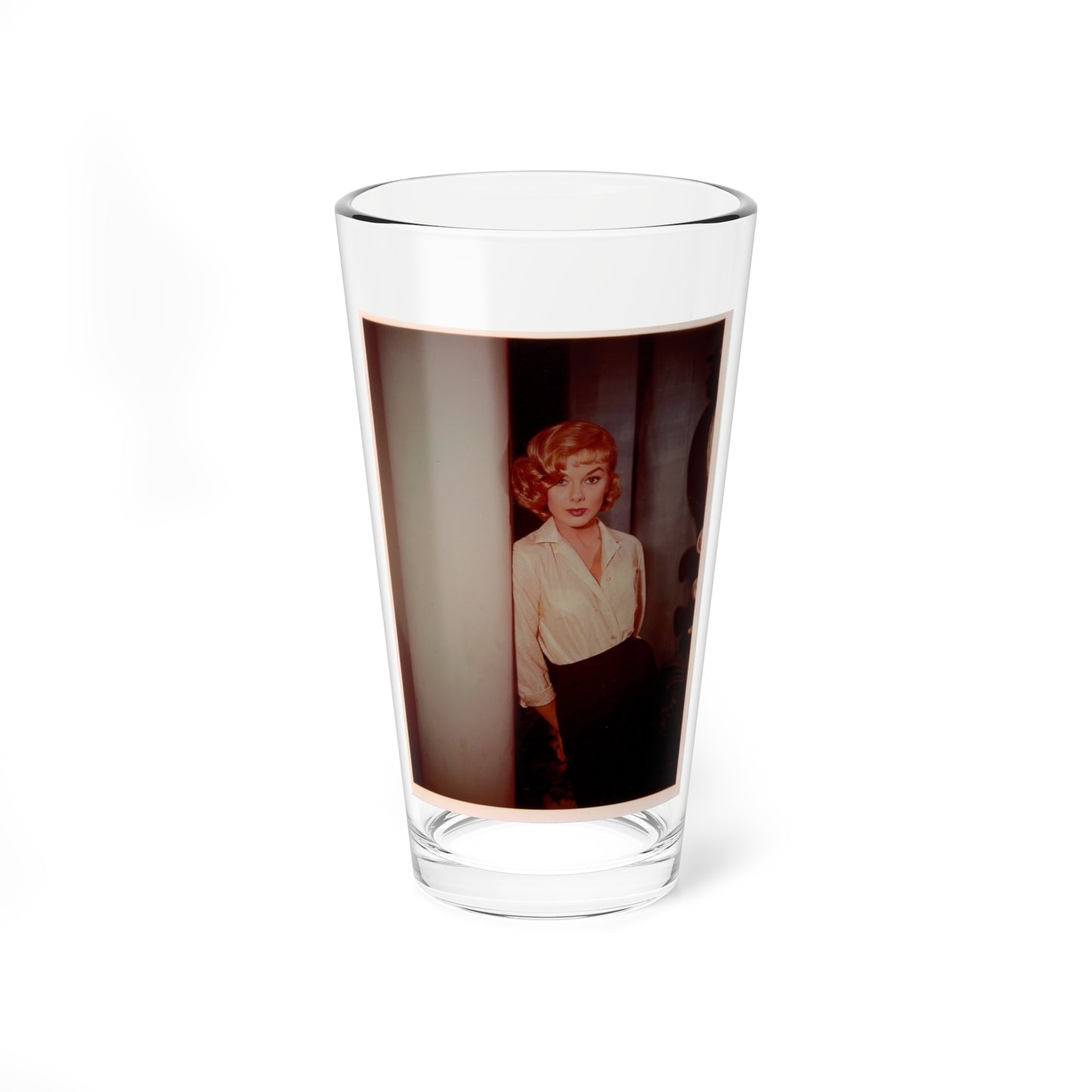 Leslie Parrish #76 (Vintage Female Icon) Pint Glass 16oz-16oz-Go Mug Yourself