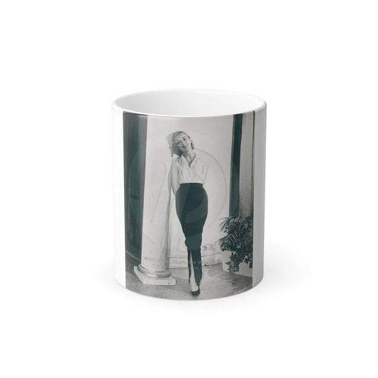 Leslie Parrish #78 (Vintage Female Icons) Color Changing Mug 11oz-11oz-Go Mug Yourself