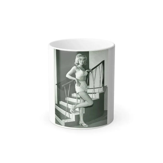 Leslie Parrish #81 (Vintage Female Icon) Color Changing Coffee Mug 11oz - Go Mug Yourself