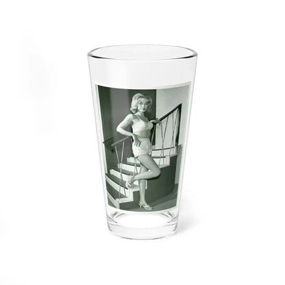 Leslie Parrish #81 (Vintage Female Icon) Pint Glass 16oz 16oz - Go Mug Yourself