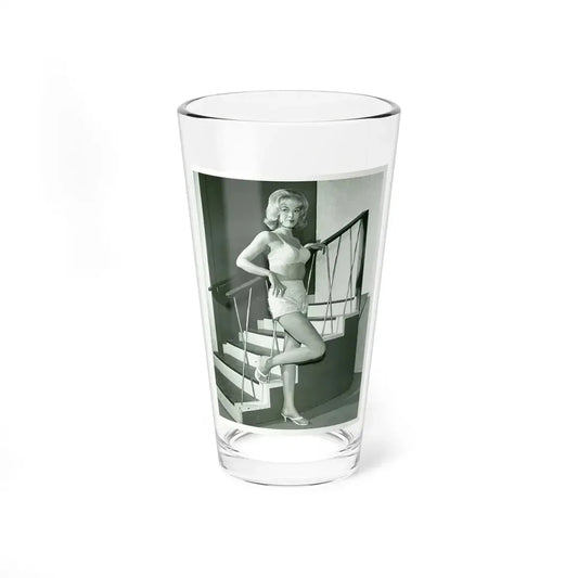 Leslie Parrish #81 (Vintage Female Icon) Pint Glass 16oz 16oz - Go Mug Yourself