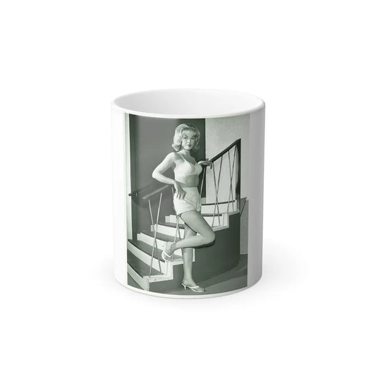 Leslie Parrish #81 (Vintage Female Icons) Color Changing Mug 11oz-11oz-Go Mug Yourself