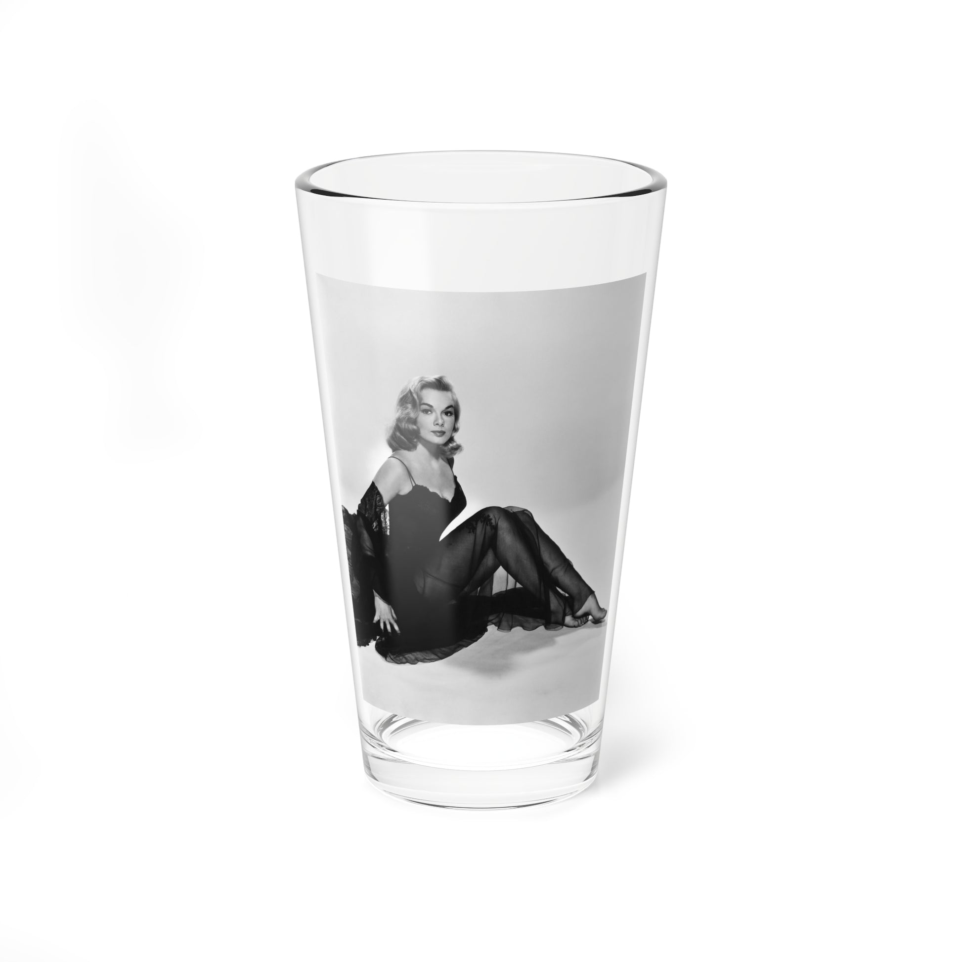 Leslie Parrish #82 (Vintage Female Icon) Pint Glass 16oz-16oz-Go Mug Yourself