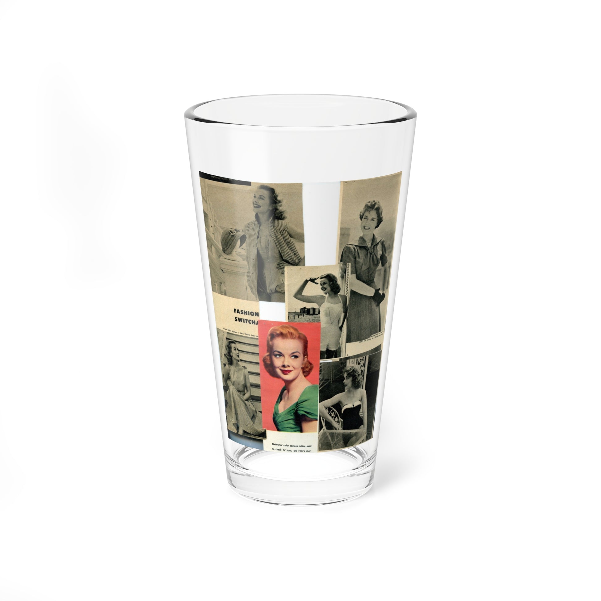 Leslie Parrish #85 (Vintage Female Icon) Pint Glass 16oz-16oz-Go Mug Yourself