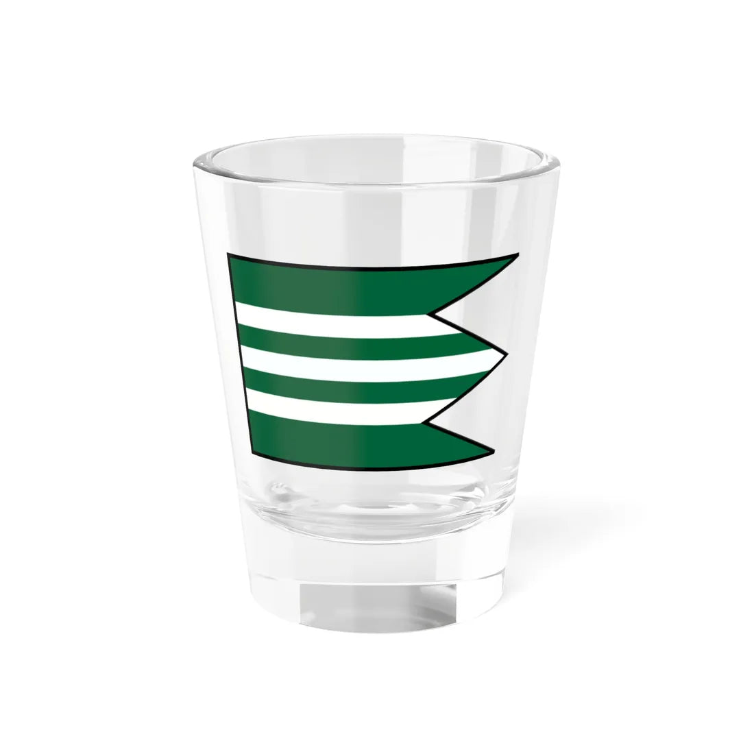 Lesne Michalovce Flag (Slovakia) Shot Glass 1.5oz 1.5oz - Go Mug Yourself