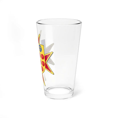 Lesser Arms of Etruria with Cross of Saint Stephen (Italy) (Coat of Arms) Pint Glass 16oz - Go Mug Yourself