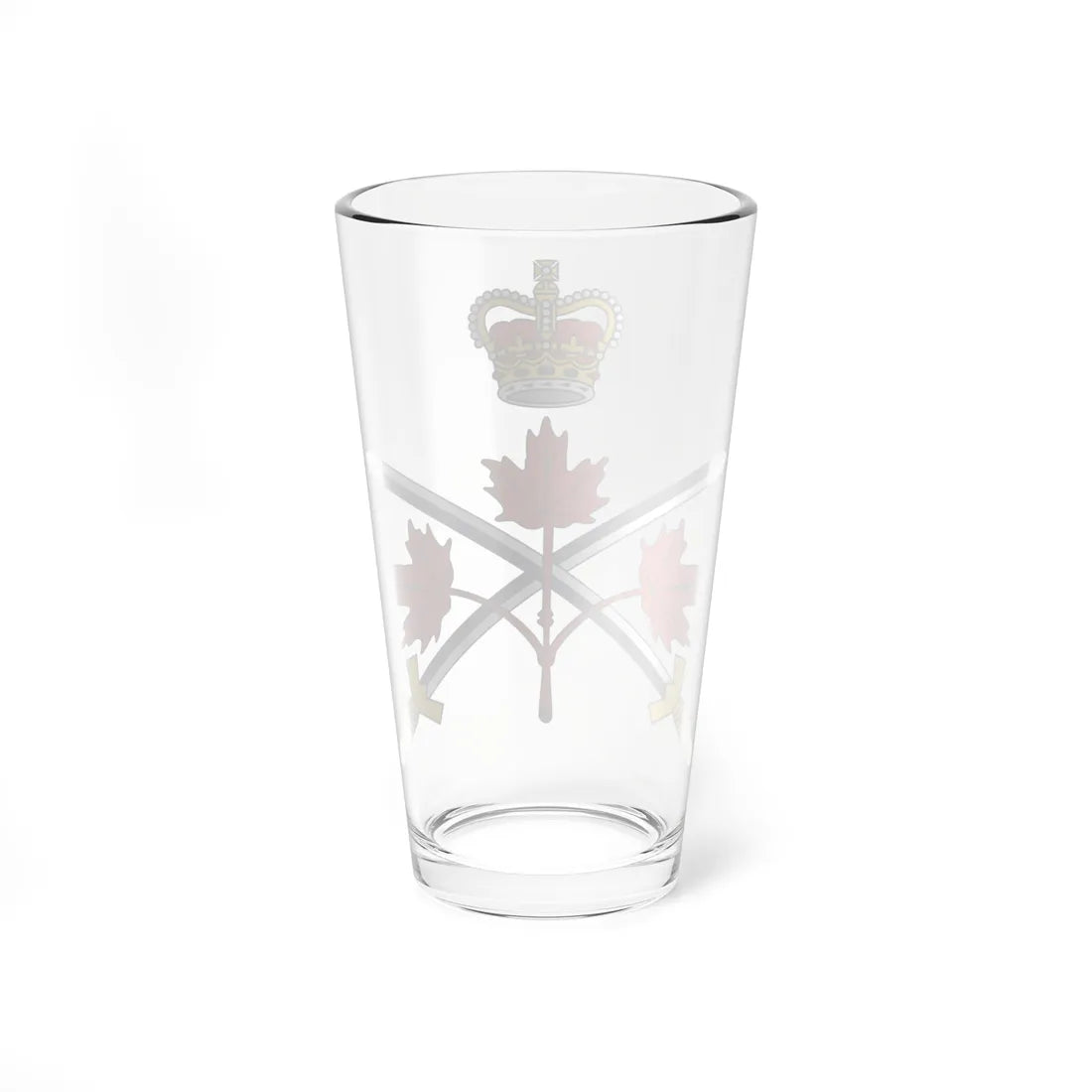 Lesser badge of the Canadian Army (Canada) (Coat of Arms) Pint Glass 16oz - Go Mug Yourself