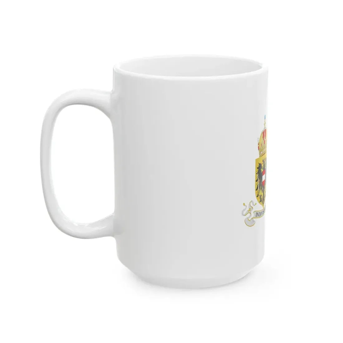 Lesser Coat of arms of Austria-Hungary - White Coffee Mug - Go Mug Yourself