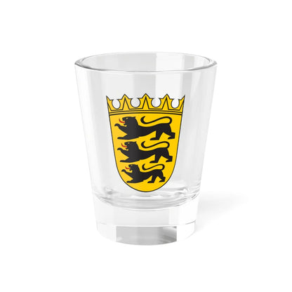 Lesser coat of arms of Baden-Württemberg (Germany) (Coat of Arms) Shot Glass 1.5oz 1.5oz - Go Mug Yourself