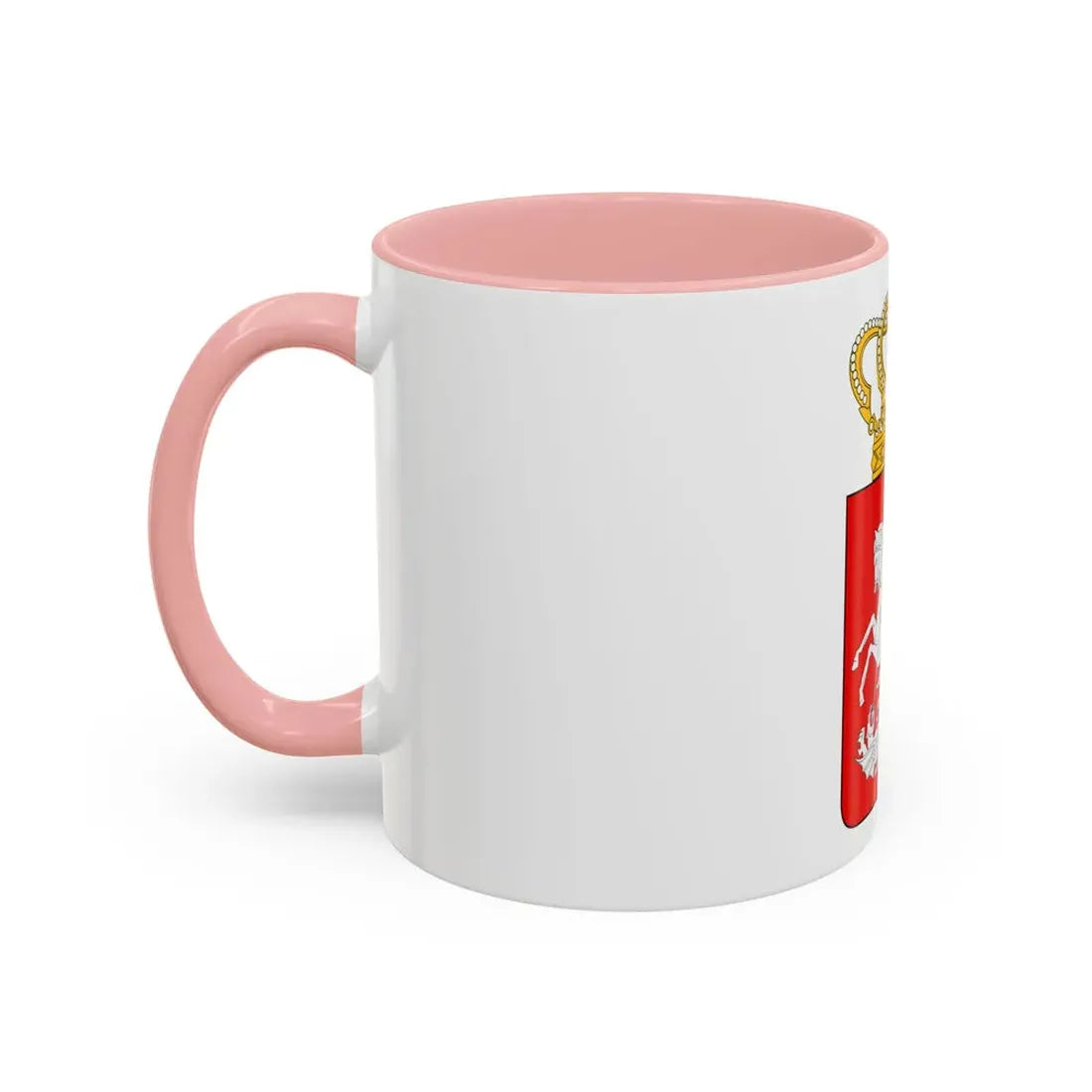 Lesser coat of arms of Georgia - Accent Coffee Mug - Go Mug Yourself