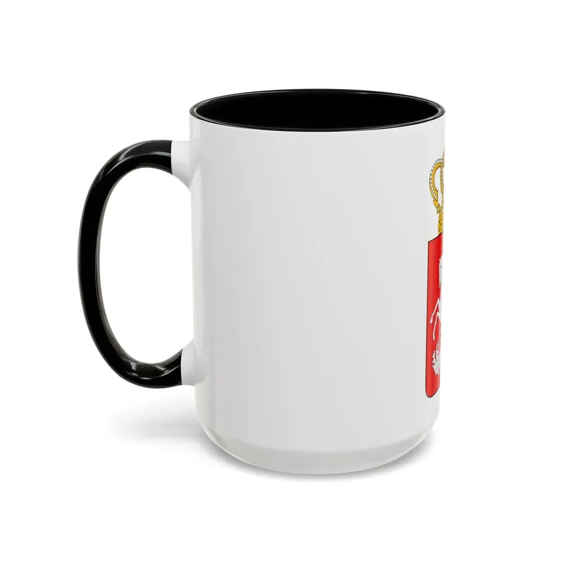 Lesser coat of arms of Georgia - Accent Coffee Mug - Go Mug Yourself