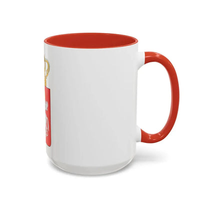 Lesser coat of arms of Georgia - Accent Coffee Mug - Go Mug Yourself