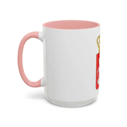 Lesser coat of arms of Georgia - Accent Coffee Mug - Go Mug Yourself