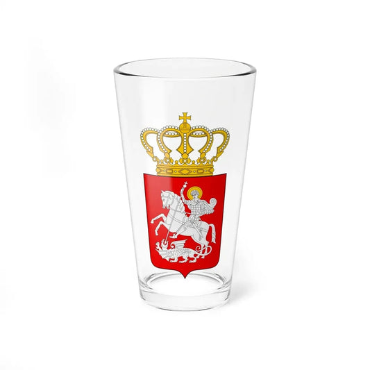 Lesser coat of arms of Georgia - Pint Glass 16oz 16oz - Go Mug Yourself