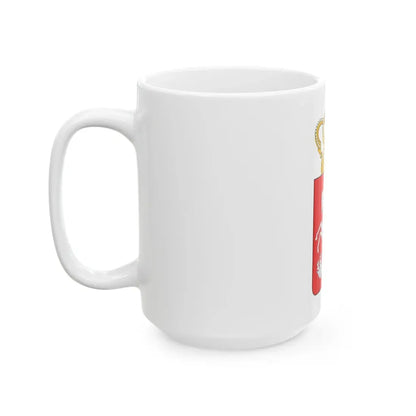 Lesser coat of arms of Georgia - White Coffee Mug - Go Mug Yourself