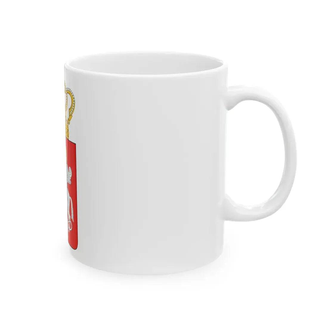 Lesser coat of arms of Georgia - White Coffee Mug - Go Mug Yourself