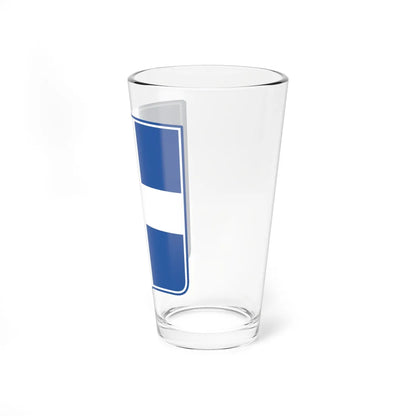 Lesser coat of arms of Greece (Greece) (Coat of Arms) Pint Glass 16oz - Go Mug Yourself
