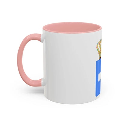 Lesser Coat of Arms of Greece (Wittelsbach) - Accent Coffee Mug - Go Mug Yourself