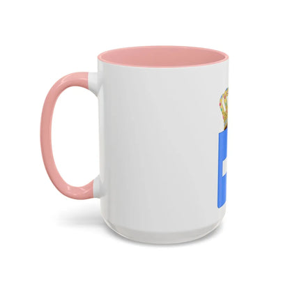 Lesser Coat of Arms of Greece (Wittelsbach) - Accent Coffee Mug - Go Mug Yourself