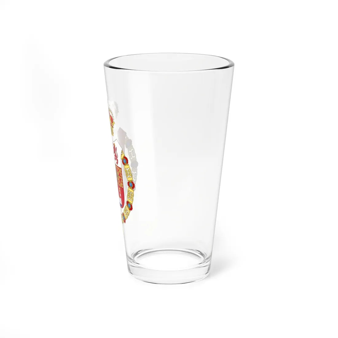 Lesser Coat of Arms of Joseph Bonaparte as King of Spain-Golden Fleece Variant (Spain) (Coat of Arms) Pint Glass 16oz - Go Mug Yourself
