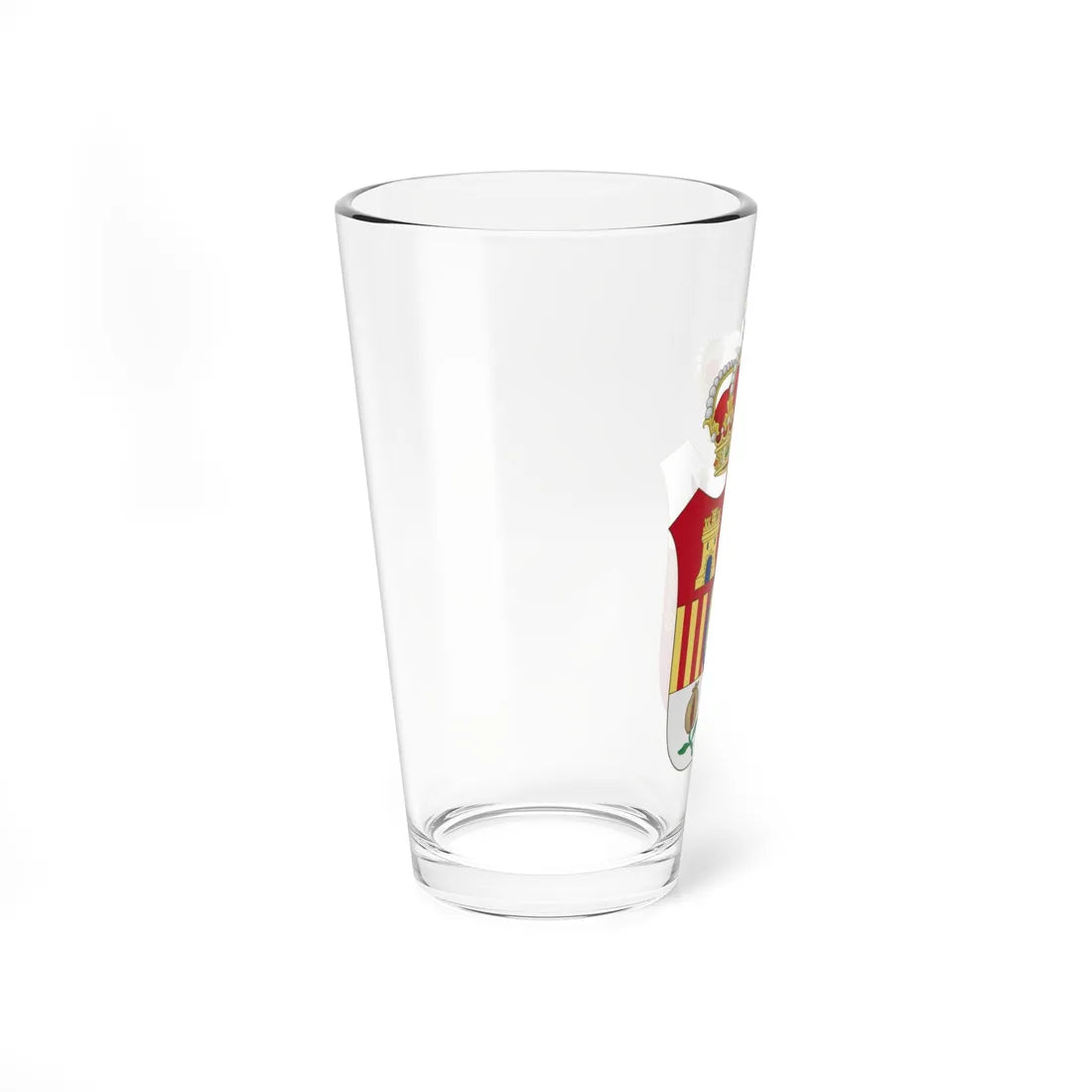 Lesser Coat of Arms of Joseph Bonaparte as King of Spain (Spain) (Coat of Arms) Pint Glass 16oz - Go Mug Yourself