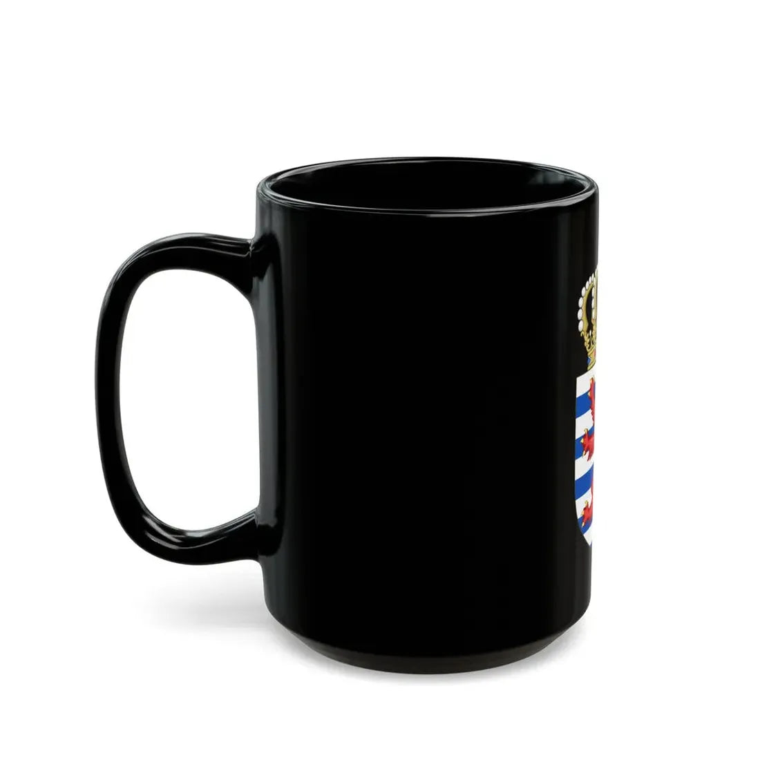 Lesser coat of arms of Luxembourg - Black Coffee Mug - Go Mug Yourself