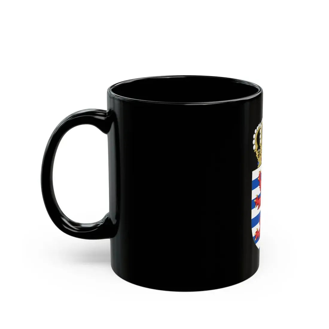 Lesser coat of arms of Luxembourg - Black Coffee Mug - Go Mug Yourself