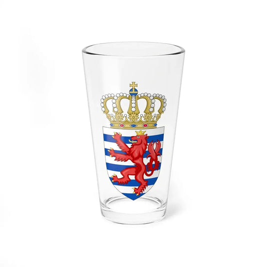 Lesser coat of arms of Luxembourg - Pint Glass 16oz 16oz - Go Mug Yourself