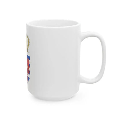 Lesser coat of arms of Luxembourg - White Coffee Mug - Go Mug Yourself