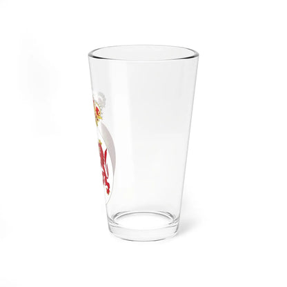 Lesser Coat of arms of Spain 1785-1873 and 1875-1931-Version of the Flag (Costa Rica) (Coat of Arms) Pint Glass 16oz - Go Mug Yourself