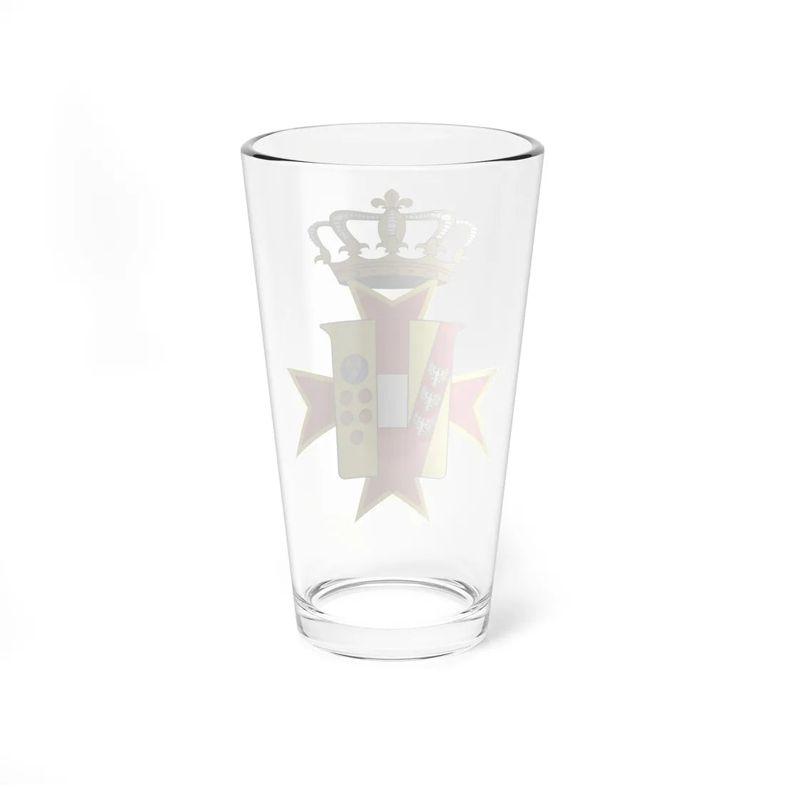 Lesser Coat of arms of the Grand Duchy of Tuscany Habsburg-Lorraine (Italy) (Coat of Arms) Pint Glass 16oz - Go Mug Yourself