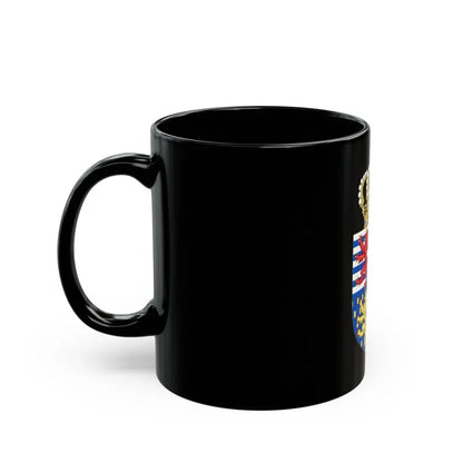 Lesser coat of arms of the Grand Duke of Luxembourg (2000) - Black Coffee Mug - Go Mug Yourself