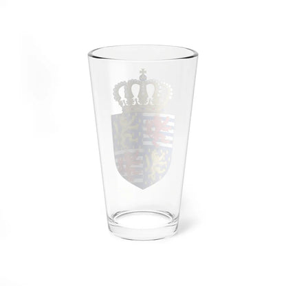 Lesser coat of arms of the Grand Duke of Luxembourg (2000) - Pint Glass 16oz-Go Mug Yourself