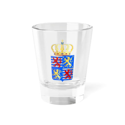 Lesser coat of arms of the grand-duke of Luxembourg since 2000 (Luxembourg) (Coat of Arms) Shot Glass 1.5oz 1.5oz - Go Mug Yourself