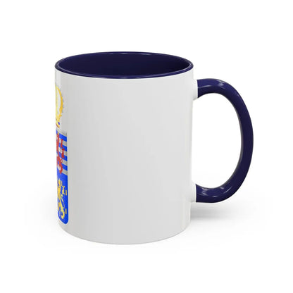Lesser coat of arms of the Grand Dukes of Luxembourg prior to 2000 - Accent Coffee Mug - Go Mug Yourself