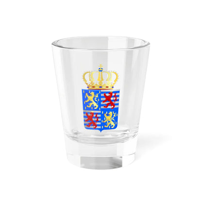 Lesser coat of arms of the Grand Dukes of Luxembourg prior to 2000 (Luxembourg) (Coat of Arms) Shot Glass 1.5oz 1.5oz - Go Mug Yourself