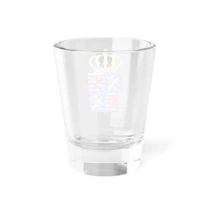 Lesser coat of arms of the Grand Dukes of Luxembourg prior to 2000 (Luxembourg) (Coat of Arms) Shot Glass 1.5oz - Go Mug Yourself