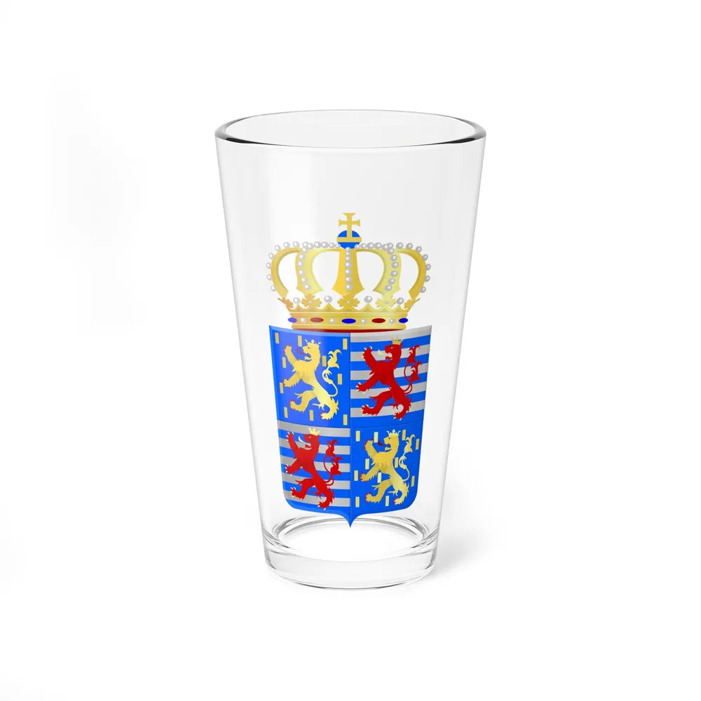 Lesser coat of arms of the Grand Dukes of Luxembourg prior to 2000 - Pint Glass 16oz-16oz-Go Mug Yourself