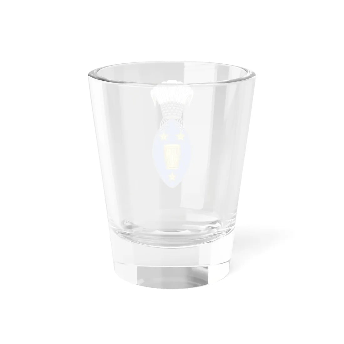 Lesser Coat of Arms of the King of Rwanda Shield (Rwanda) (Coat of Arms) Shot Glass 1.5oz - Go Mug Yourself
