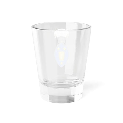 Lesser Coat of Arms of the King of Rwanda Shield (Rwanda) (Coat of Arms) Shot Glass 1.5oz - Go Mug Yourself