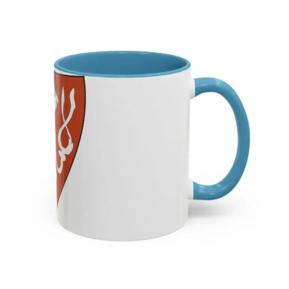 Lesser coat of arms of the Kingdom of Bohemia (Wenceslaus II of Bohemia) - Accent Coffee Mug - Go Mug Yourself
