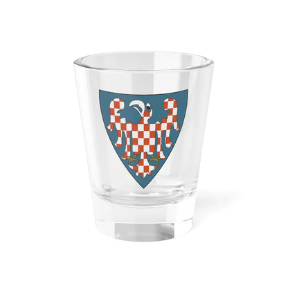 Lesser coat of arms of the Margraviate of Moravia Wenceslaus II (Czech Republic) (Coat of Arms) Shot Glass 1.5oz 1.5oz - Go Mug Yourself