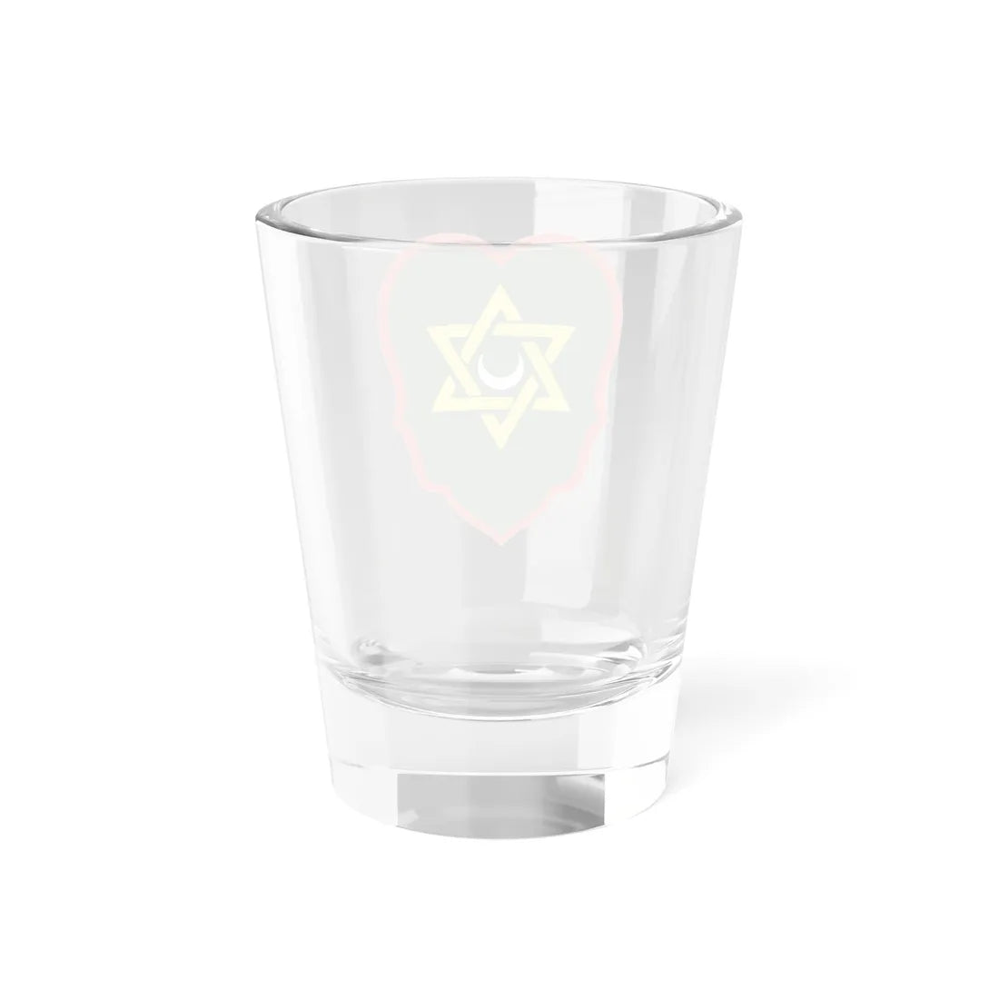 Lesser coat of arms of the Regency of Algiers (Algeria) (Coat of Arms) Shot Glass 1.5oz - Go Mug Yourself