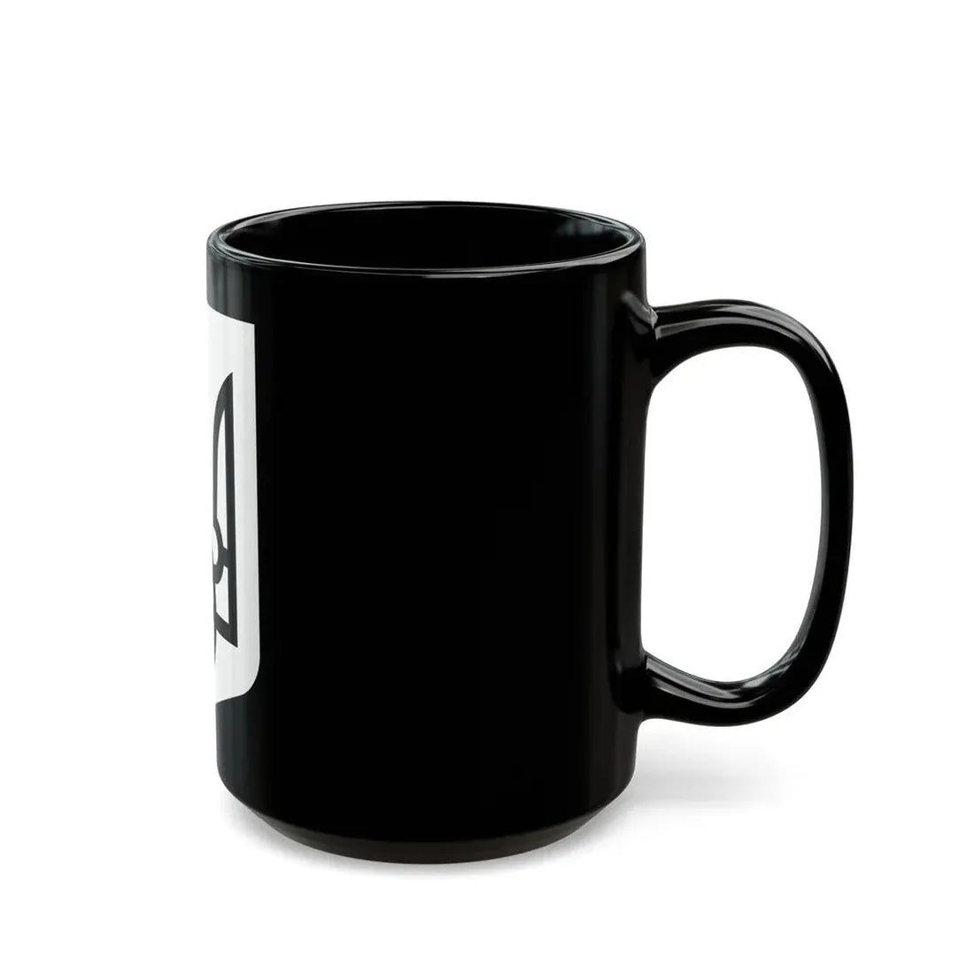 Lesser Coat of Arms of Ukraine 2 - Black Coffee Mug - Go Mug Yourself